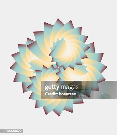 Swirl gradient psychedelic electrical flower pattern decoration material sign Swirl gradient psychedelic electrical flower pattern decoration material sign
