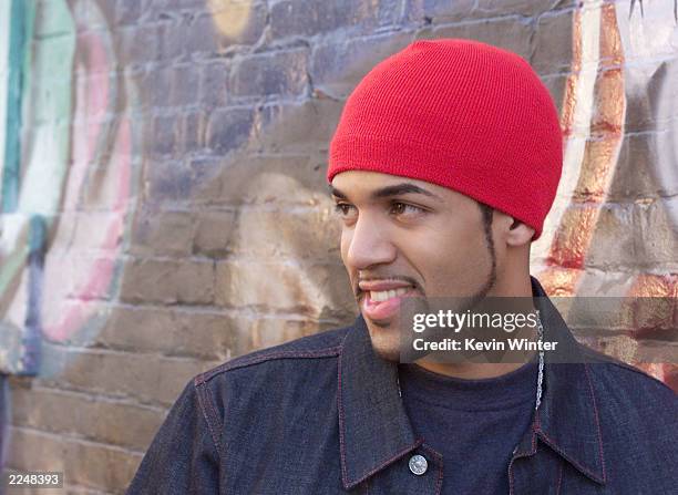 Atlantic recording artist Craig David filming the video for his new single 'Fill Me In' in Los Angeles, Ca. 2/3/01. The video co-stars Nichole Gilpin...