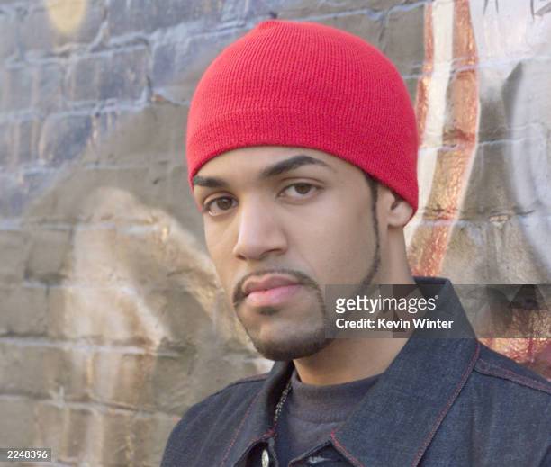 Atlantic recording artist Craig David filming the video for his new single 'Fill Me In' in Los Angeles, Ca. 2/3/01. The video co-stars Nichole Gilpin...