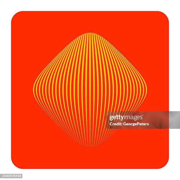 diamond shape abstract - convex stock illustrations