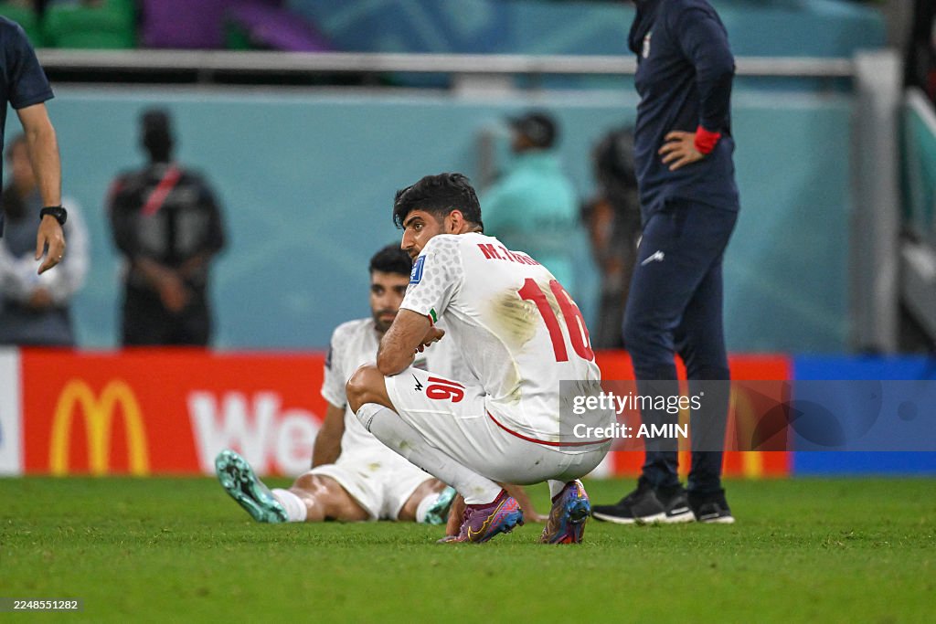 2022-World-Cup-Match-Between-USA-And-Iran-in-Qatar