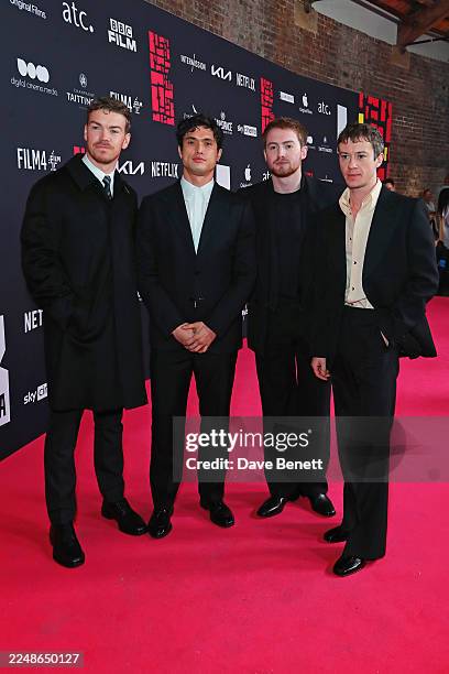 Will Poulter, Charles Melton, Kit Connor and Joseph Quinn attend The 28th British Independent Film Awards at The Roundhouse on November 30, 2025 in...