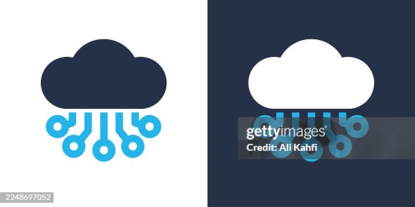 Cloud Computing glyph solid icon. Solid icon that can be applied anywhere, simple, pixel perfect and modern style. Cloud Computing glyph solid icon. Solid icon that can be applied anywhere, simple, pixel perfect and modern style.