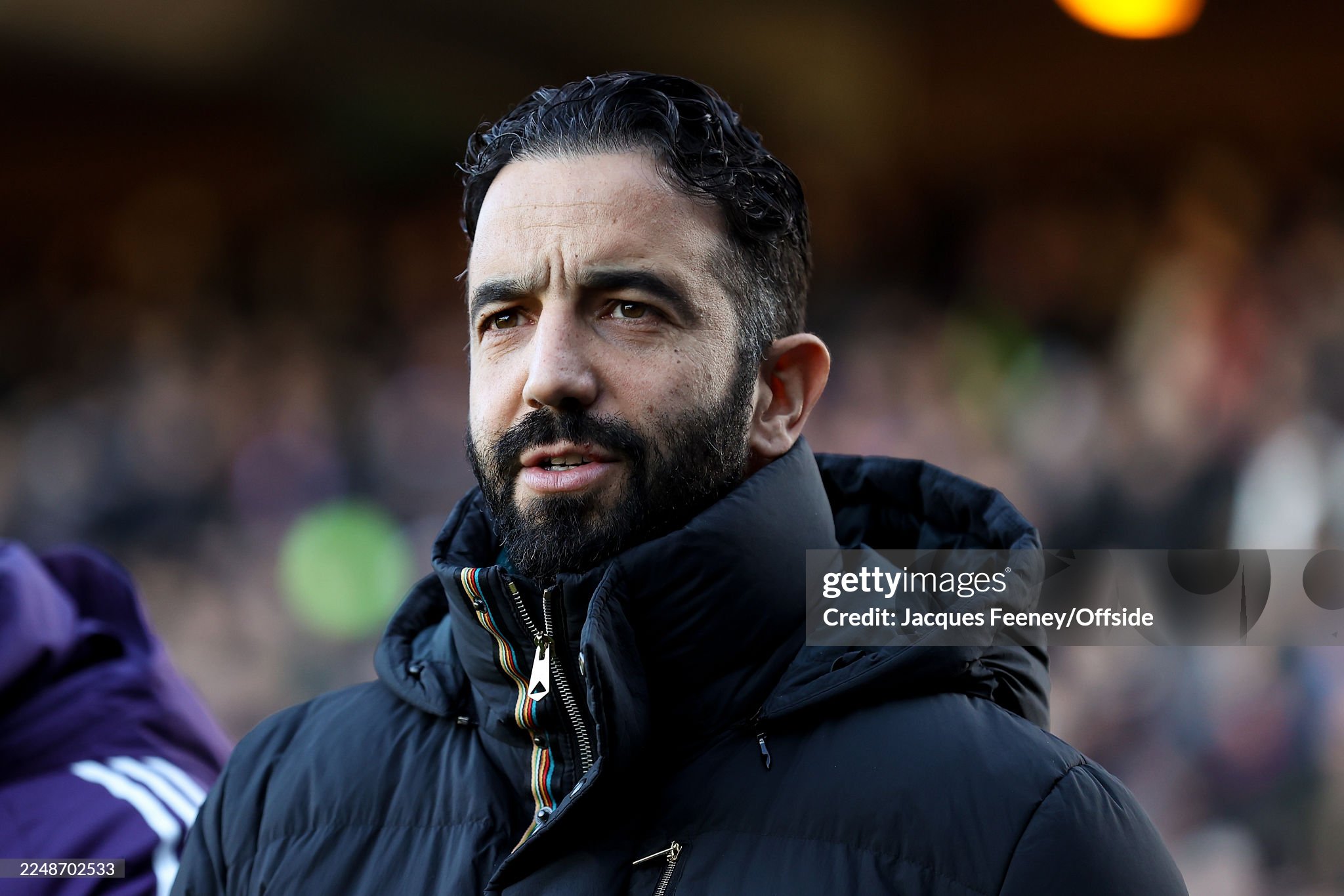 Beckham next to Rúben Amorim