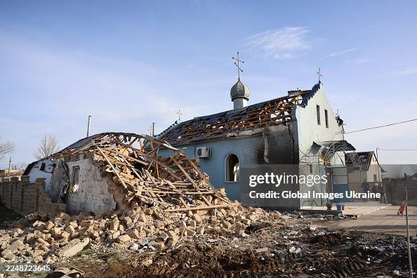 Aftermath Of The Massive Russian Strike On Chornobaivka Aftermath Of The Massive Russian Strike On Chornobaivka
