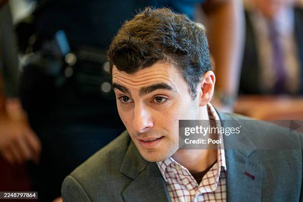 Luigi Mangione appears for a suppression of evidence hearing in the killing of UnitedHealthcare CEO Brian Thompson in Manhattan Criminal Court on...