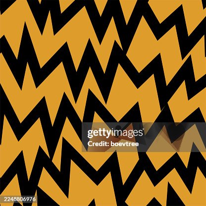 Zigzag stripes seamless pattern Zigzag stripes seamless pattern