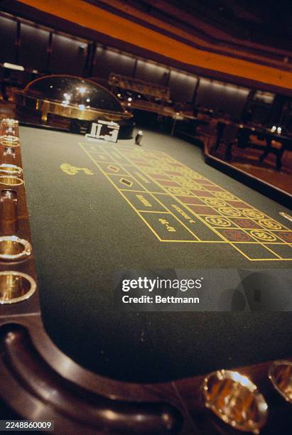 Mesa de ruleta en el Casino Gran Madrid físico
