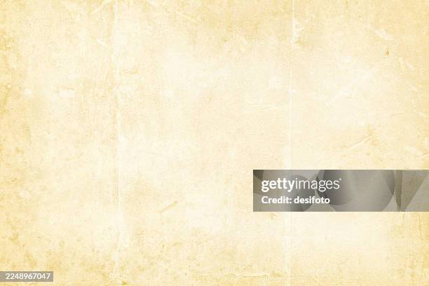 empty blank old antique ancient historical light beige brown cream colored folded scraped grunge striped distraught textured thick paper horizontal grunge abstract vector background with parallel stripe folds marking and crease marks making dividing lines - scrap book stock illustrations