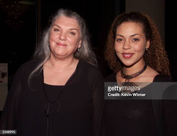 Tyne Daly and her daughter at the Writers Guild Awards 2001 at the Beverly Hilton Hotel, Beverly Hills, Ca. 3/4/01. Los Angeles. .
