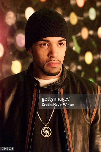 Atlantic recording artist Craig David filming the video for his new single 'Fill Me Up' in Los Angeles, Ca. 2/2/01. The video co-stars Nichole Gilpin...