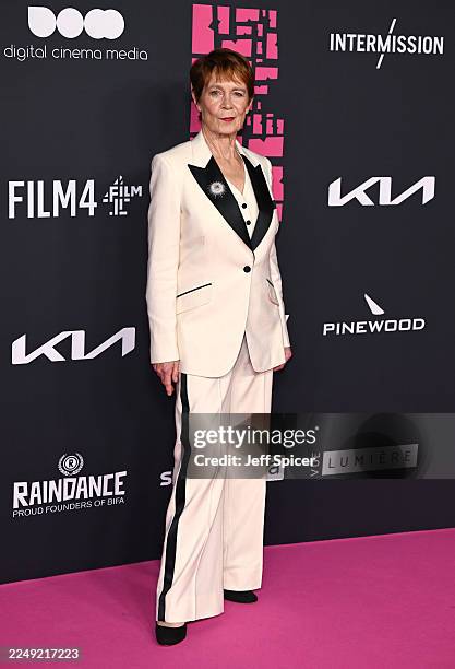 Celia Imrie attends The 28th British Independent Film Awards at The Roundhouse on November 30, 2025 in London, England.