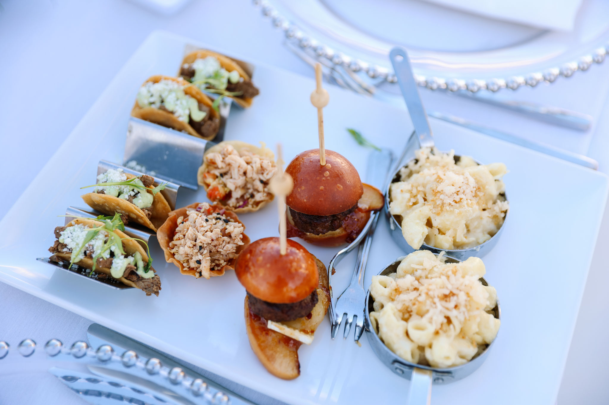 bohemian wedding food