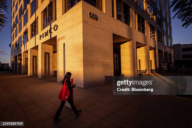 The Pacific Investment Management Co. Headquarters in Newport Beach, California, US, on Thursday, Dec. 4, 2025. In the best year for US debt since...