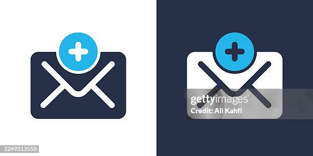create mail glyph solid icon. solid icon that can be applied anywhere, simple, pixel perfect and modern style. - receiving feedback stock illustrations