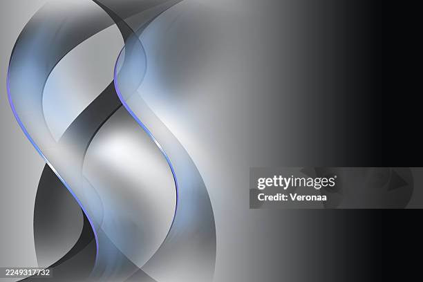 fragile blue silver gray gradient abstract background with decorative vertical curved lines. - desktop background stock illustrations