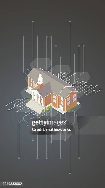 connected education - mayor stock illustrations