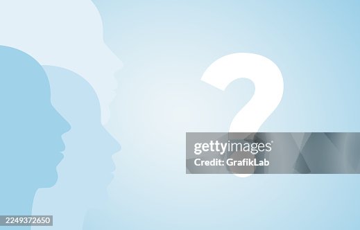 Unknown Identity Question Mark Anonymous Human Faces Unknown Identity Question Mark Anonymous Human Faces