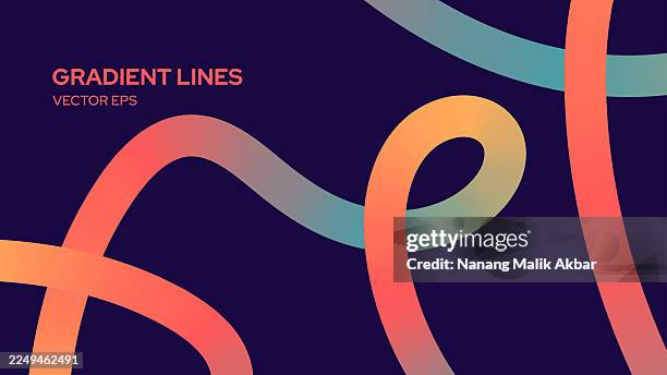 abstract background with wavy gradient lines for background design - geometric tortoise stock illustrations