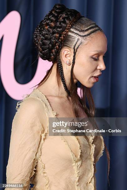 Twigs attends The Fashion Awards 2025 presented by Pandora at the Royal Albert Hall on December 01, 2025 in London, England.