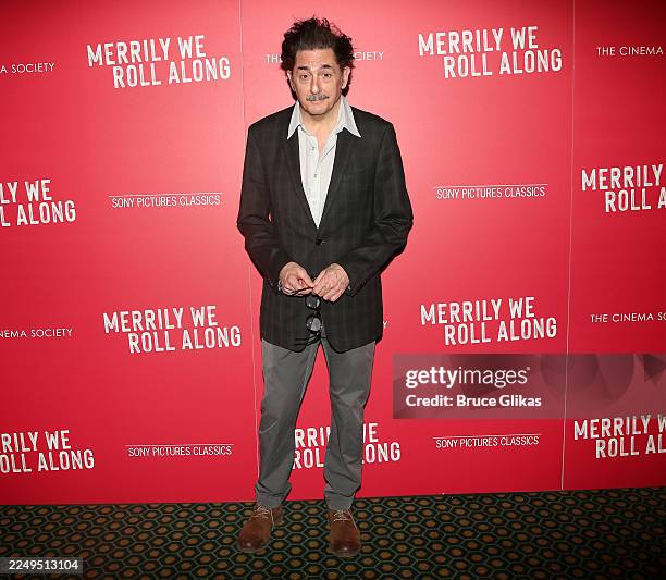 Reg Rogers poses at the NYC screening for the new film based on the Broadway musical by Stephen Sondheim "Merrily We Roll Along" at The Hudson...