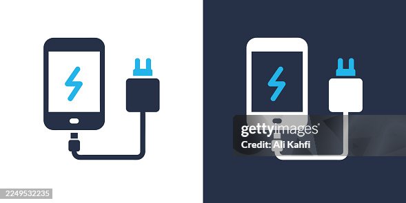 Phone Charging glyph solid icon. Solid icon that can be applied anywhere, simple, pixel perfect and modern style. Phone Charging glyph solid icon. Solid icon that can be applied anywhere, simple, pixel perfect and modern style.