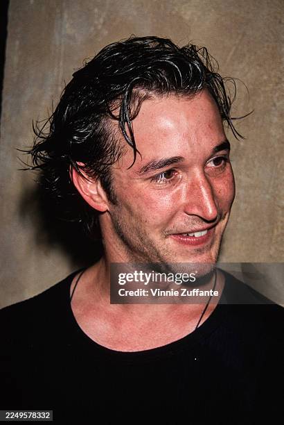 American actor Noah Wyle at the opening of 'Jurassic Park: The Ride' at Universal Studios Park, Studio City, Los Angeles, California, 15th June 1996.