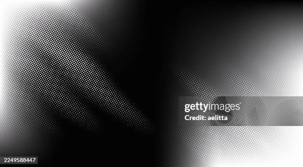 abstract background in halftone style. black and white. - corner stone stock illustrations