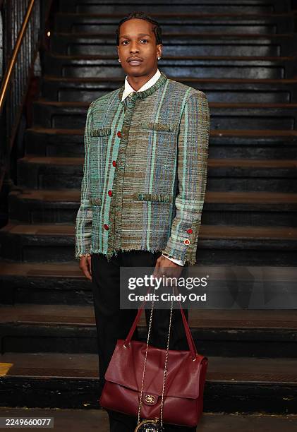 Rocky attends the CHANEL Métiers d’Art Show 2026 on December 02, 2025 in New York City.