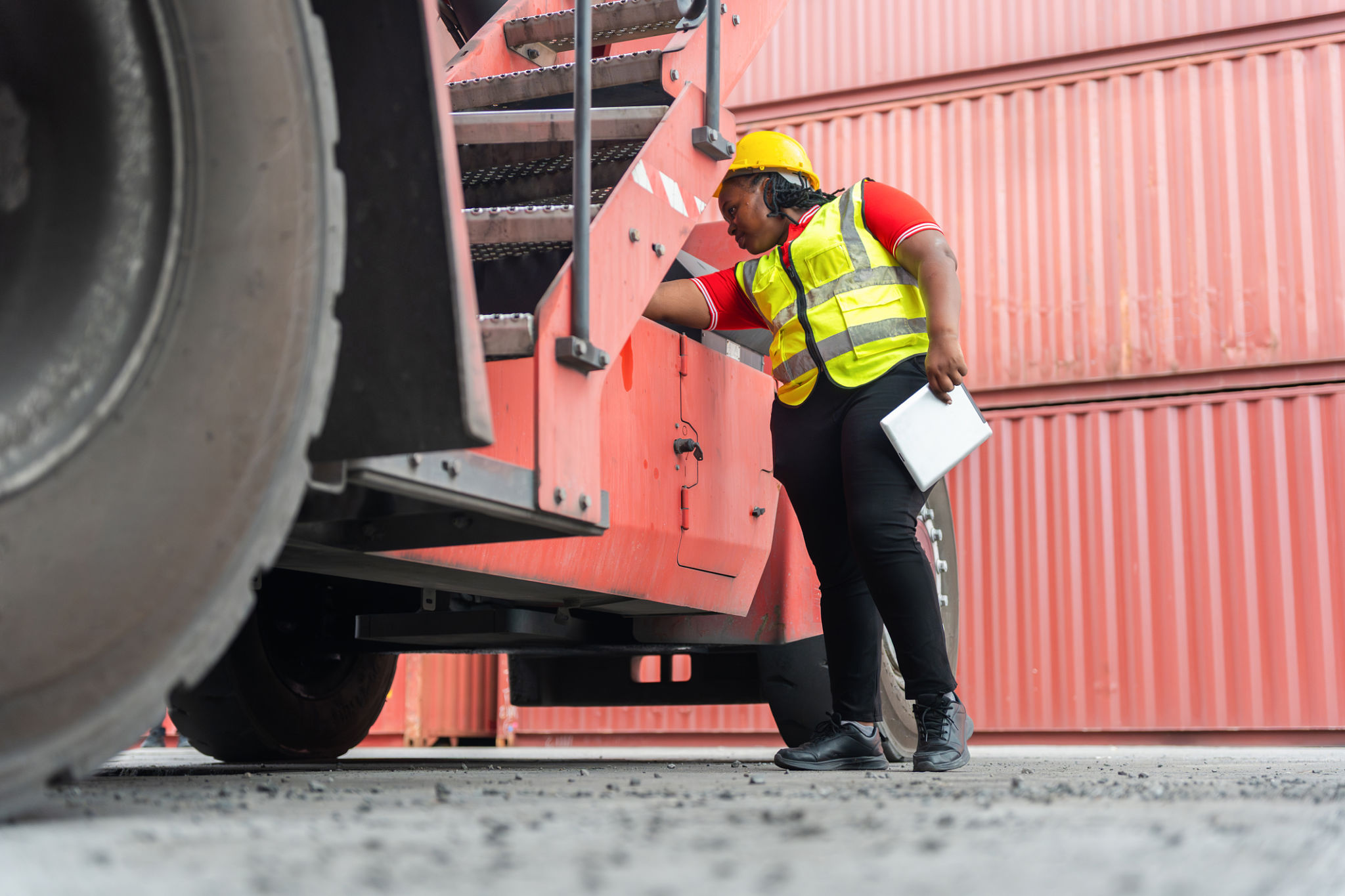 dump trailer inspection