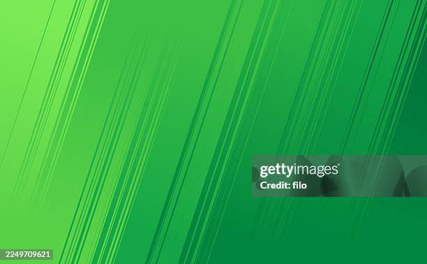 smooth green holiday gradient line textured blend background - green lawn stock illustrations