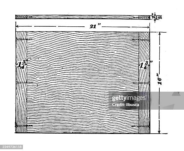 drawing board - engineer tablet stock illustrations