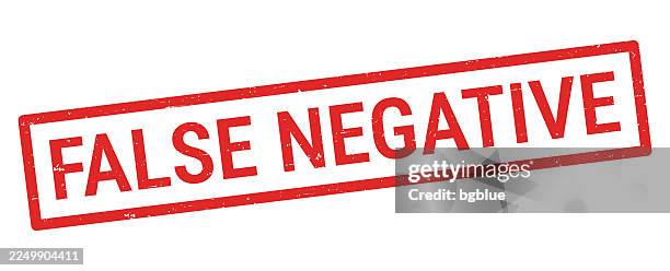 false negative - red rubber stamp on white background - forge logo stock illustrations