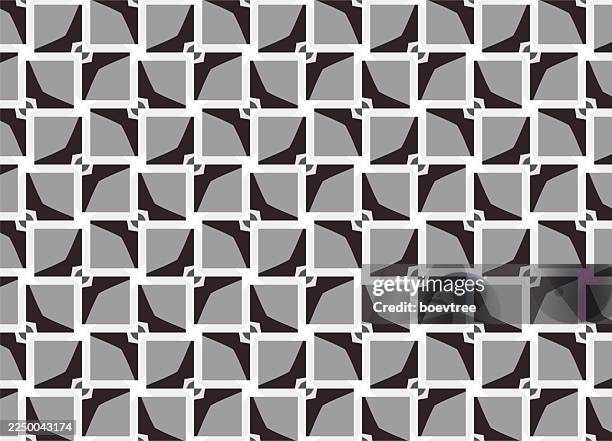 seamless pattern - generative art stock illustrations