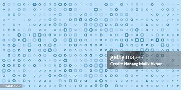 colorful halftone gradient pattern for winter background design - radial dot pattern stock illustrations