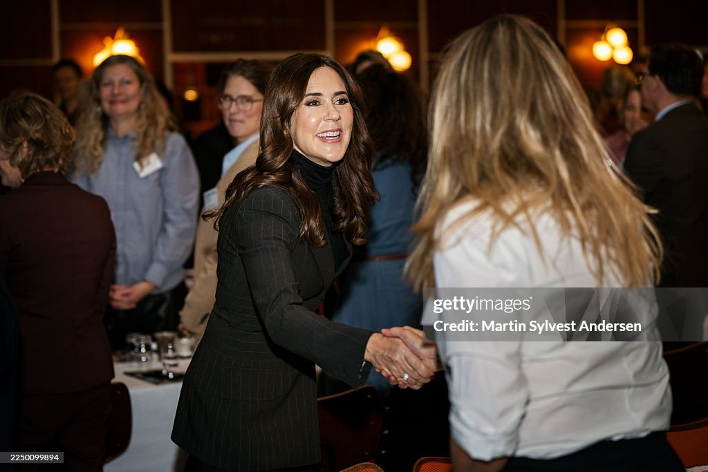 Queen Mary Of Denmark Participates In Community Survey Launch