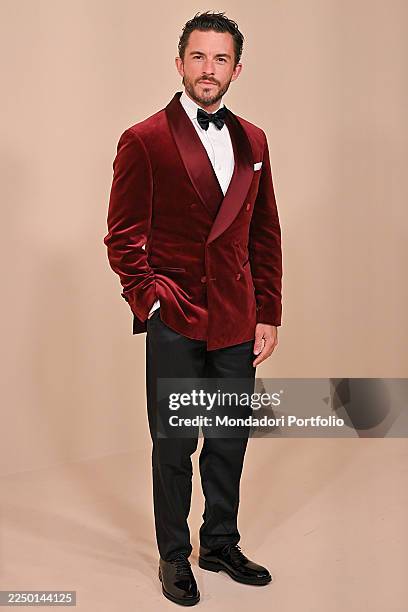 British actor Jonathan Bailey on the red carpet of the world premiere of the film Brunello, Il Visionario Garbato at the Cinecitta studios. Rome ,...