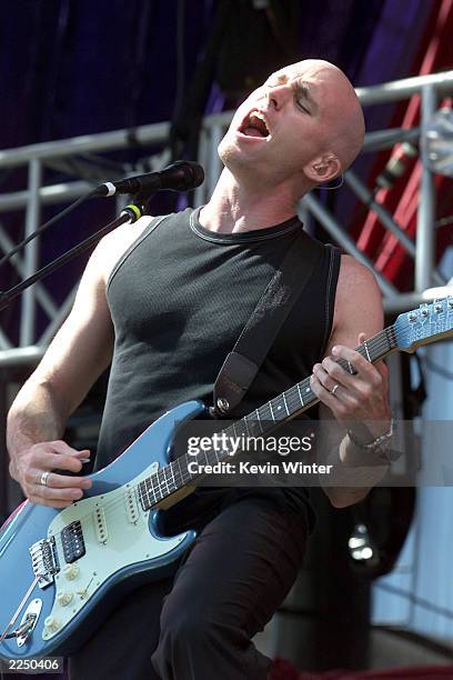 Vertical Horizon at KIIS-FM's 'Wango Tango' two day concert series at Dodger Stadium in Los Angeles, Ca. 6/16/01.Photo by Kevin Winter/Getty Images.