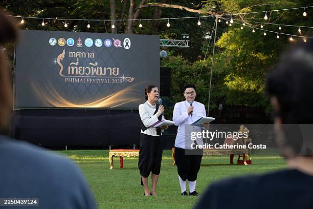 phimai festival 2025 - nakhon ratchasima stock pictures, royalty-free photos & images