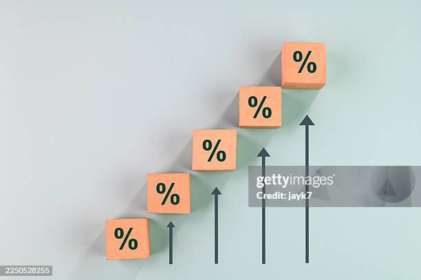 interest rate - percentage sign stock pictures, royalty-free photos & images