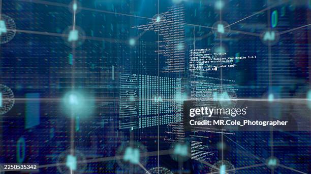 motion graphic visualization of computer code and data science interface, software development and data processing animation, technology abstract background - python code stock pictures, royalty-free photos & images