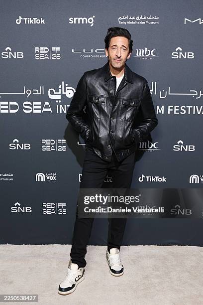 Adrien Brody attends the In Conversation with Adrien Brody during the Red Sea International Film Festival 2025 on December 06, 2025 in Jeddah, Saudi...