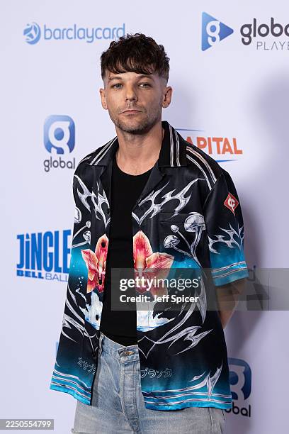 Louis Tomlinson attends Capital's Jingle Bell Ball 2025 at The O2 Arena on December 07, 2025 in London, England.