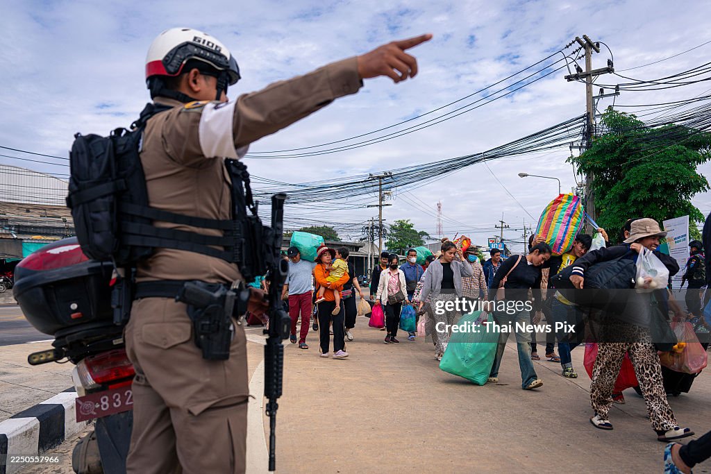 Thousands of Cambodian nationals are continuously crossing...