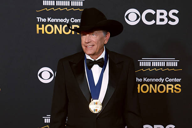 George Strait attends the 2025 Kennedy Center Honors at The Kennedy Center on December 07, 2025 in Washington, DC.