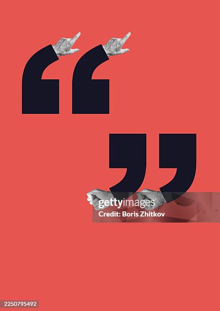 51 Red Quotation Marks Stock Photos, High-Res Pictures, and Images