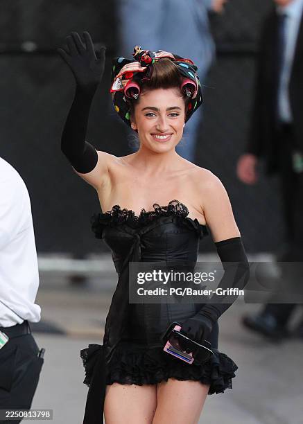 Rachel Sennott is seen on December 11, 2025 in Los Angeles, California.