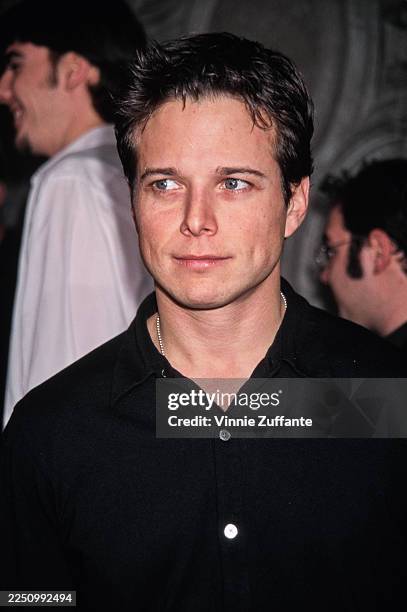 American actor Scott Wolf attends the Hollywood Premiere of Disney's 'Lady and the Tramp II: Scamp's Adventure' at the El Capitan Theatre in...