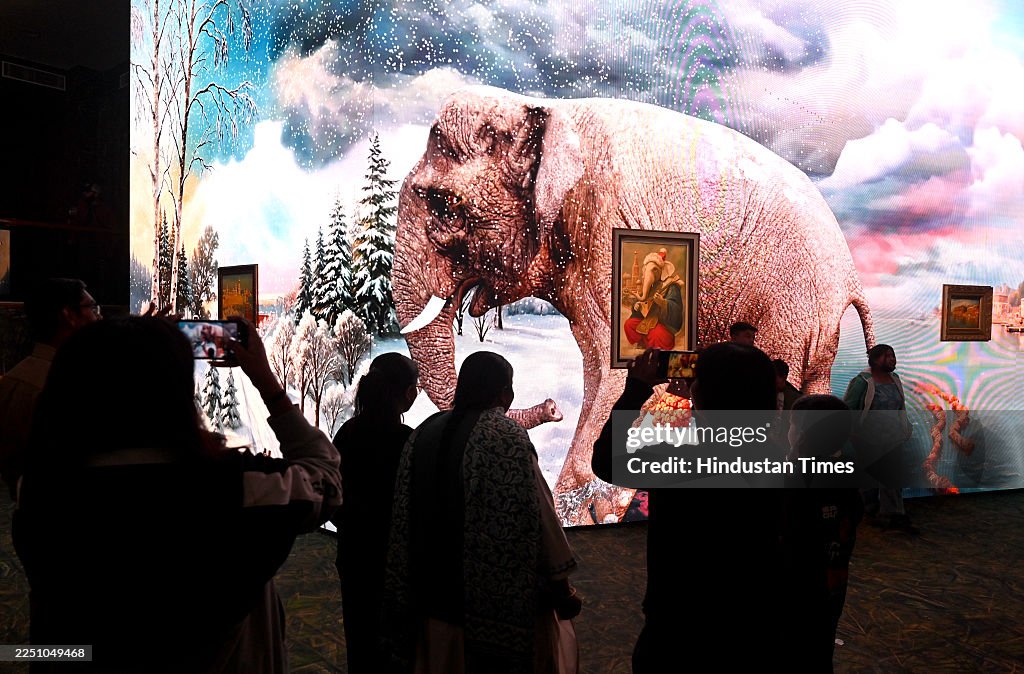 'Dream Vision' Solo Art Exhibition By Russian Artist Nikas Safronov At Lalit Kala Akademi In Delhi