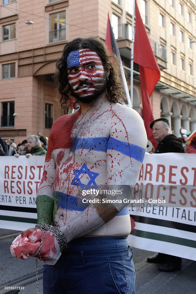Demonstration Against Occupation And Genocide In Palestine